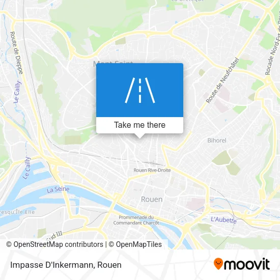 Impasse D'Inkermann map