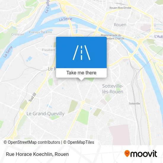Rue Horace Koechlin map