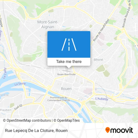 Rue Lepecq De La Cloture map