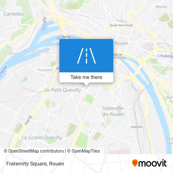 Place De La Fraternité map