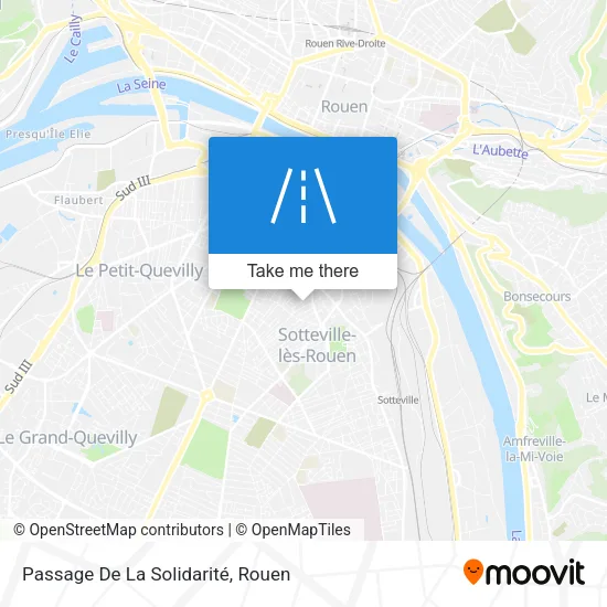 Passage De La Solidarité map