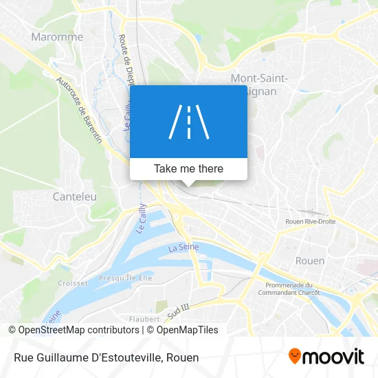 Rue Guillaume D'Estouteville map