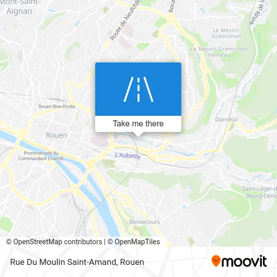 Rue Du Moulin Saint-Amand map