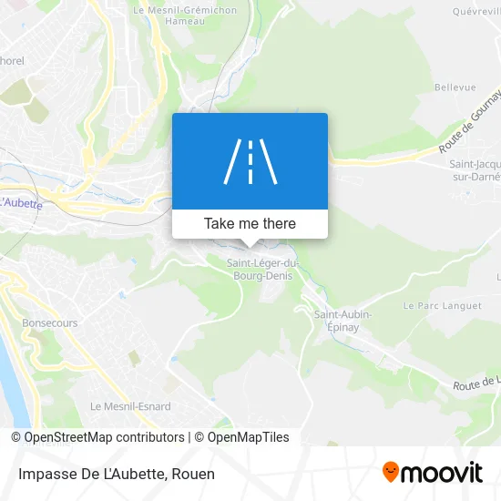 Impasse De L'Aubette map