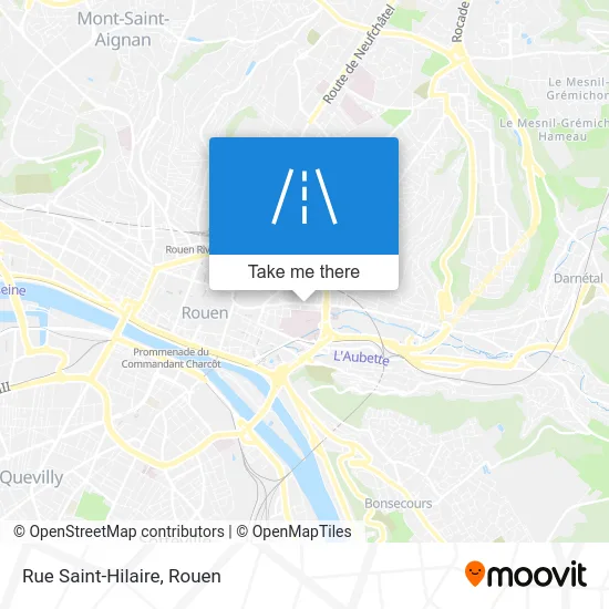 Rue Saint-Hilaire map