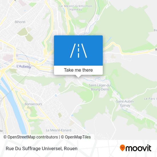 Rue Du Suffrage Universel map