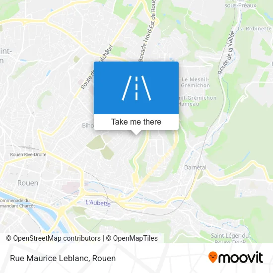 Rue Maurice Leblanc map