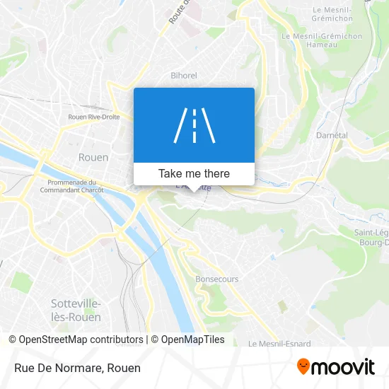 Rue De Normare map