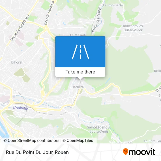 Rue Du Point Du Jour map