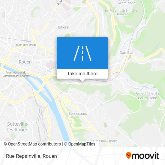 Rue Repainville map