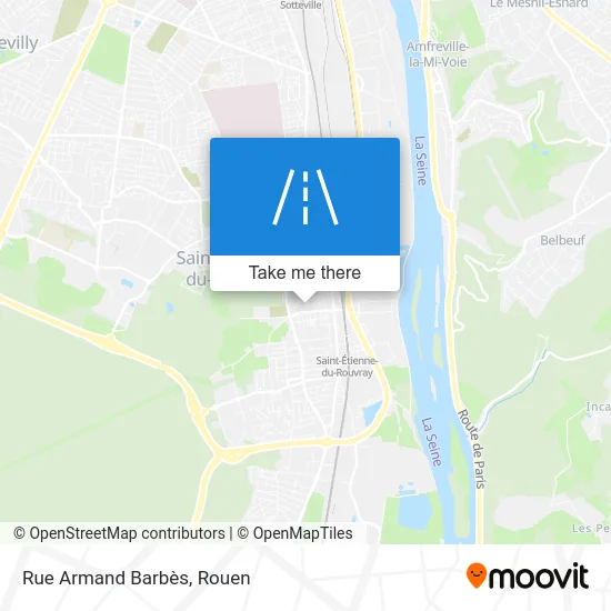 Rue Armand Barbès map