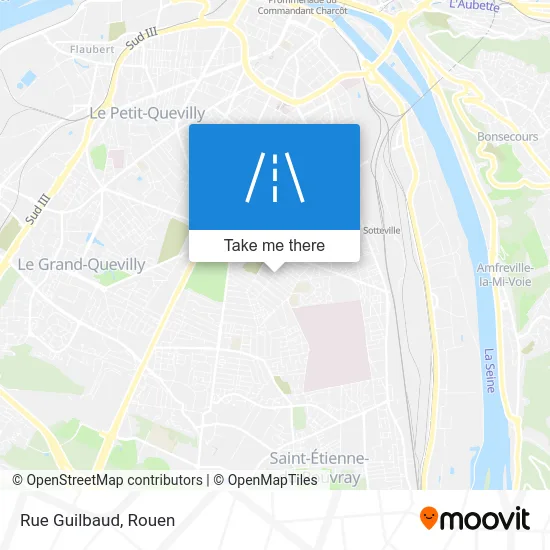 Rue Guilbaud map