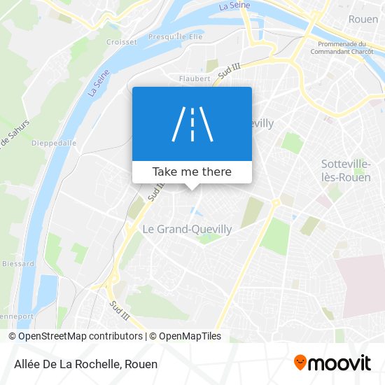 Mapa Allée De La Rochelle