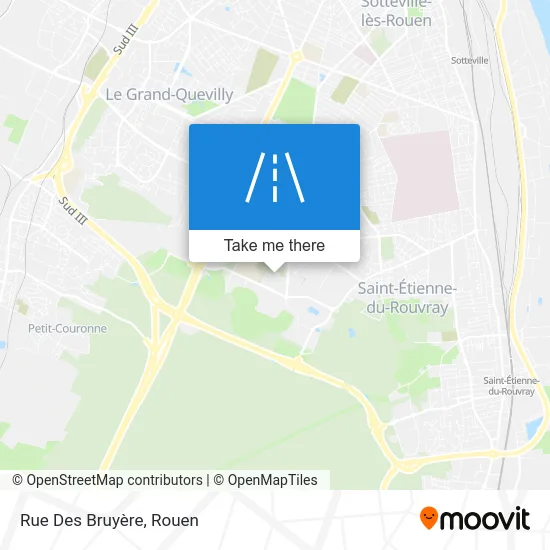 Rue Des Bruyère map