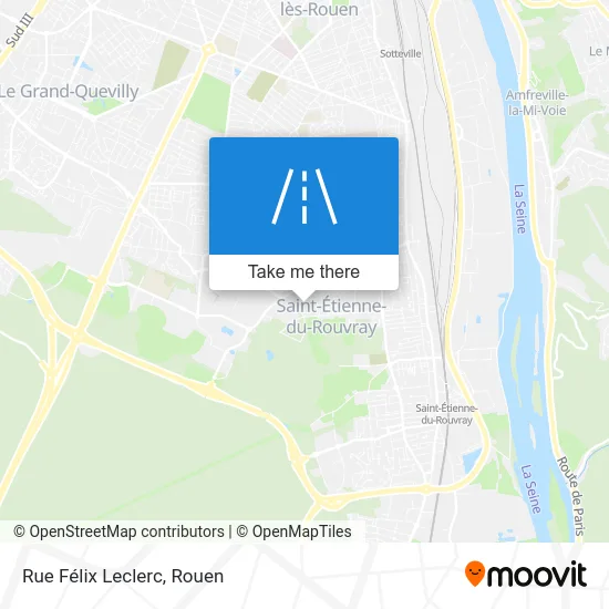 Rue Félix Leclerc map