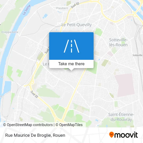 Rue Maurice De Broglie map