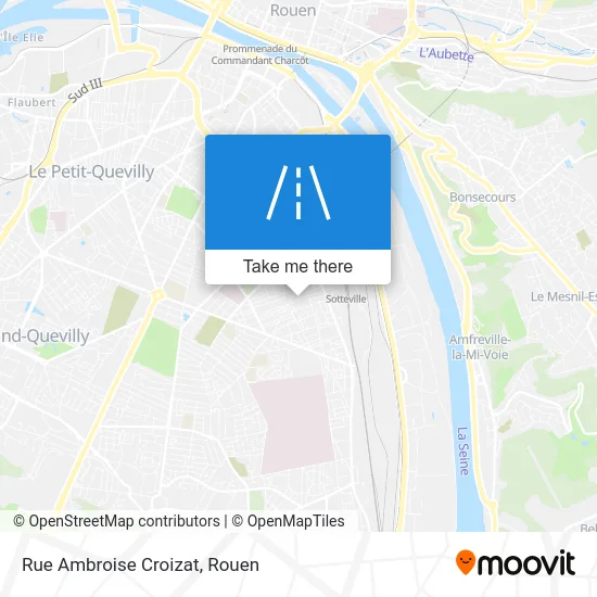 Rue Ambroise Croizat map