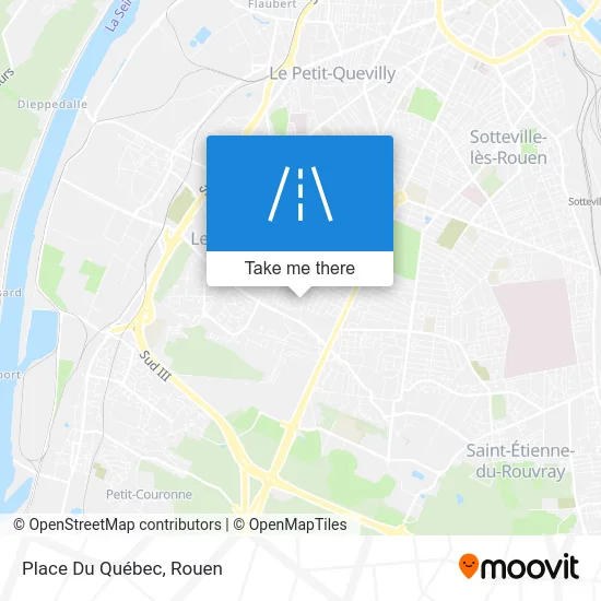 Place Du Québec map