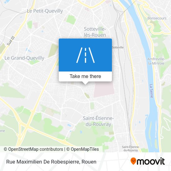 Rue Maximilien De Robespierre map