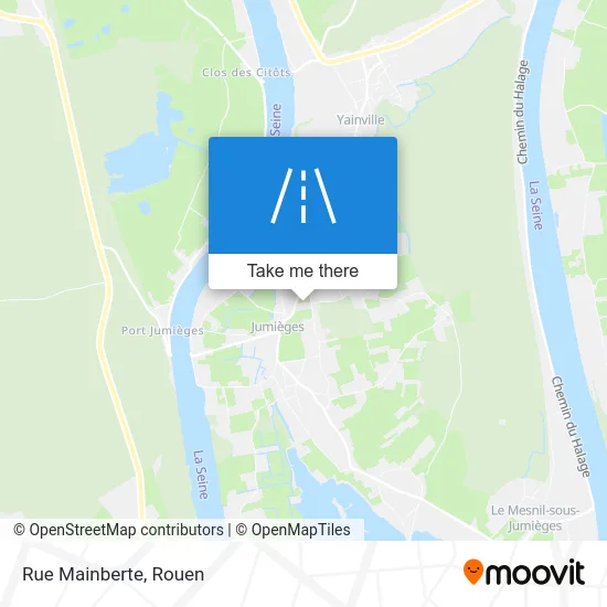Rue Mainberte map