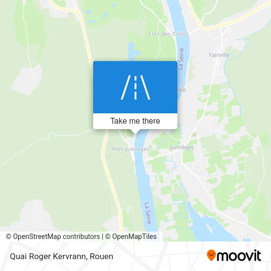 Quai Roger Kervrann map