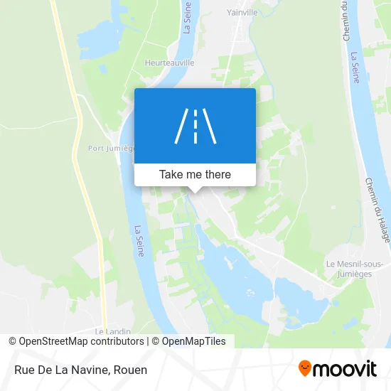 Rue De La Navine map