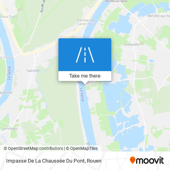 Impasse De La Chaussée Du Pont map