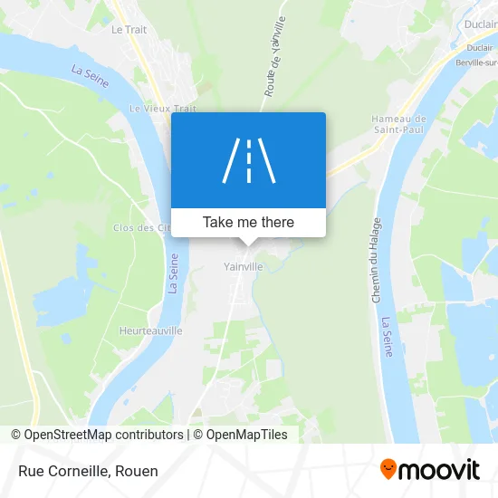 Rue Corneille map