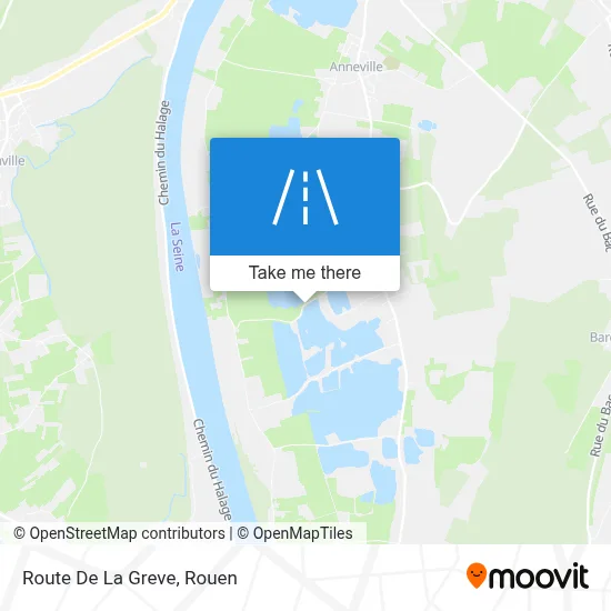 Route De La Greve map