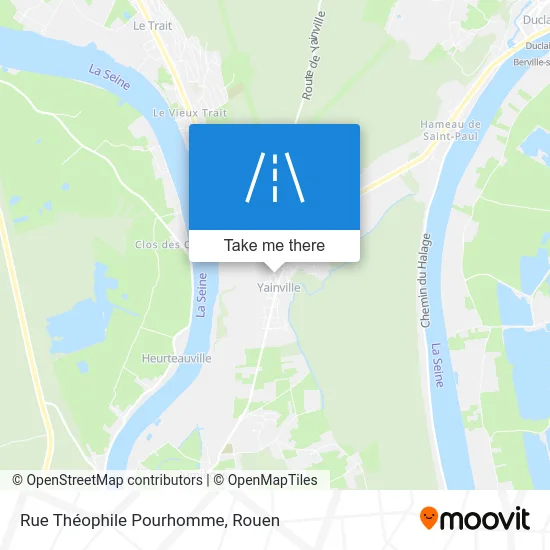 Rue Théophile Pourhomme map