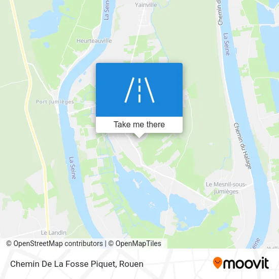Chemin De La Fosse Piquet map