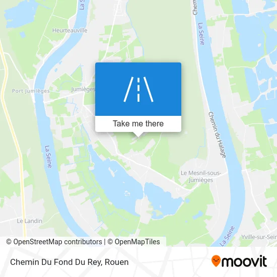 Chemin Du Fond Du Rey map