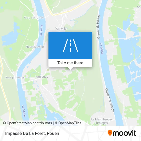 Impasse De La Forêt map