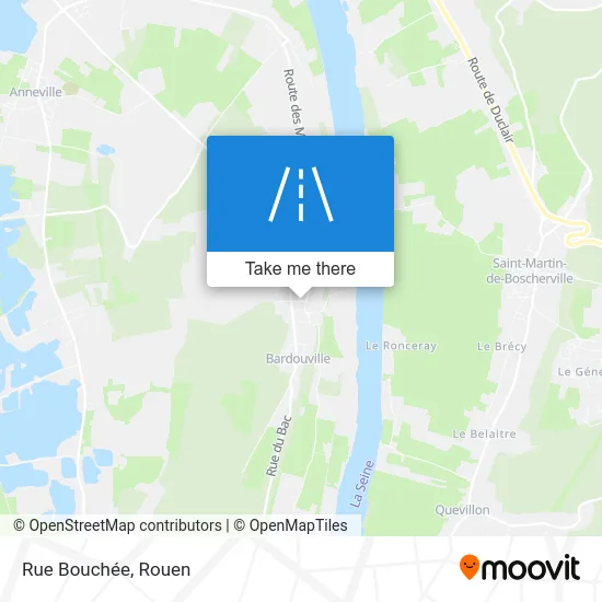 Rue Bouchée map