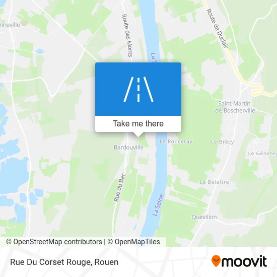 Rue Du Corset Rouge map