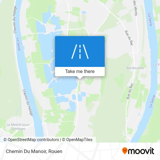 Chemin Du Manoir map