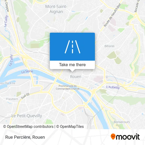 Rue Percière map