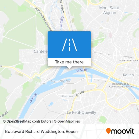 Mapa Boulevard Richard Waddington