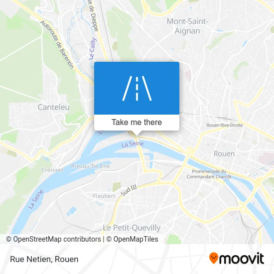 Rue Netien map
