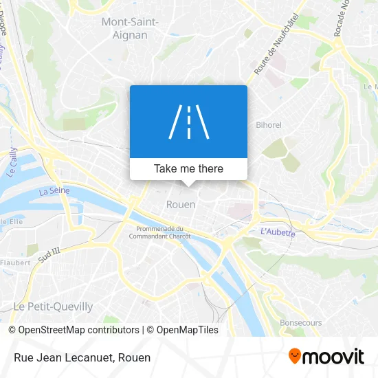 Rue Jean Lecanuet map