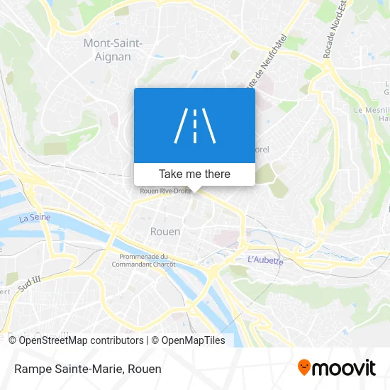 Rampe Sainte-Marie map