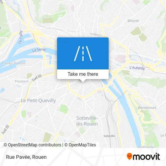Rue Pavée map