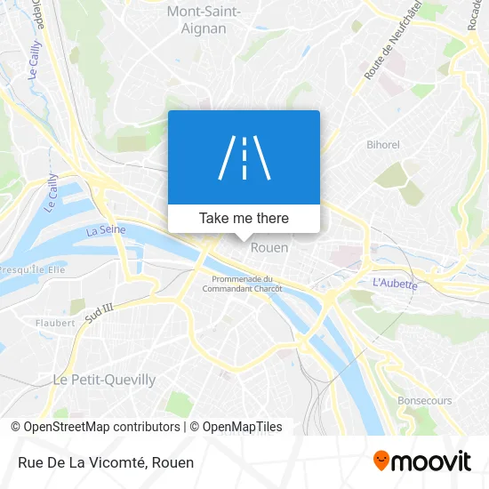 Rue De La Vicomté map