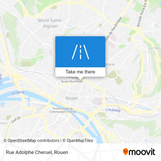 Rue Adolphe Cheruel map