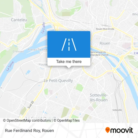 Rue Ferdinand Roy map