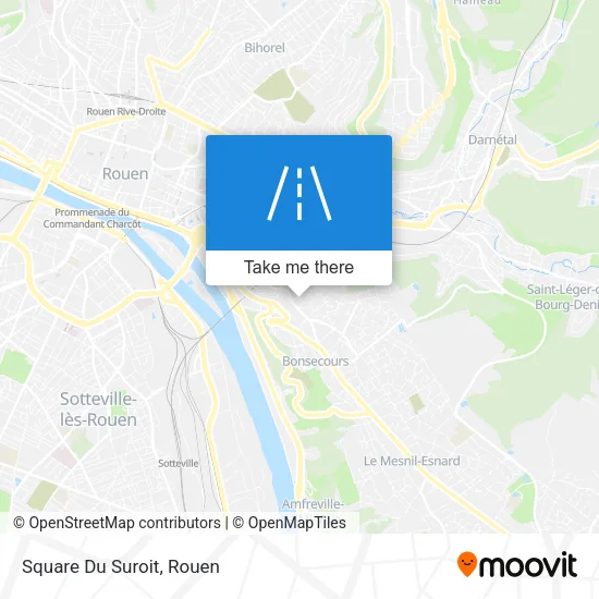 Square Du Suroit map
