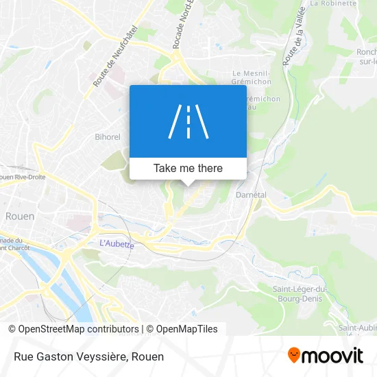 Rue Gaston Veyssière map