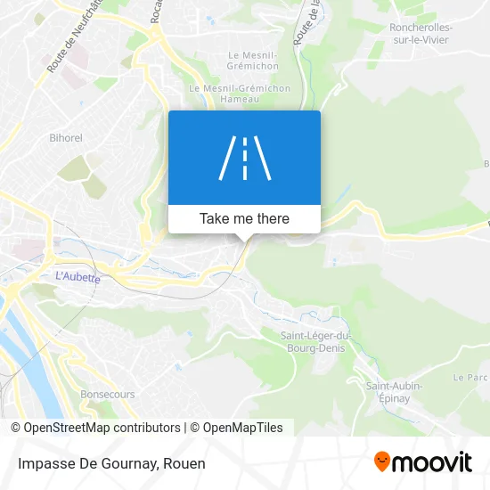 Impasse De Gournay map