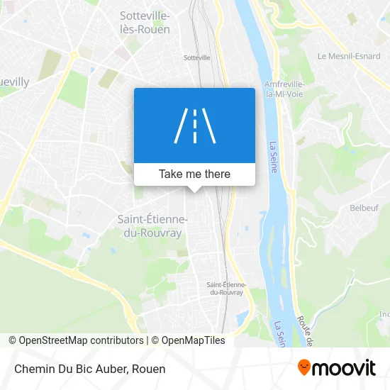 Chemin Du Bic Auber map