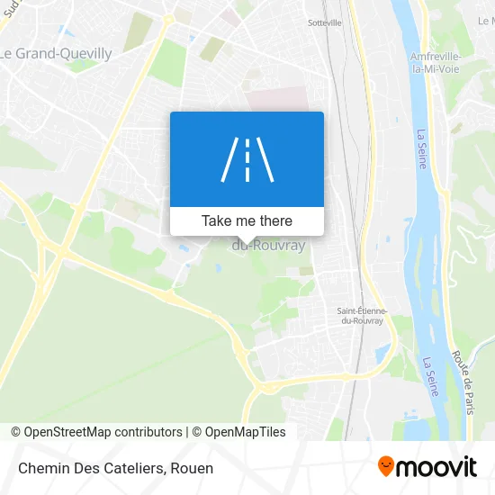 Chemin Des Cateliers map